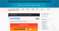 Desktop Screenshot of ghana-web.net